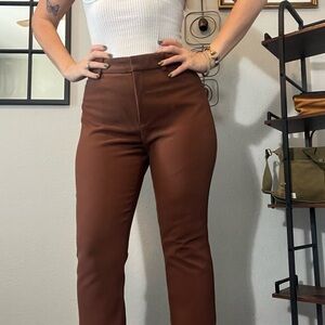 Express Brown columnist Boot high rise Pants